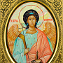 Икона "Ангел Хранитель" с перламутром, фотография 2. Интернет-магазин ЛАВКА ПОДАРКОВ